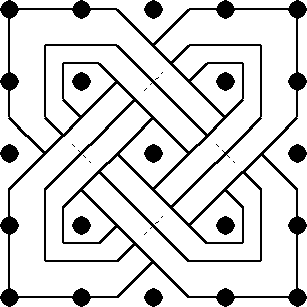 Step 15: an outer line